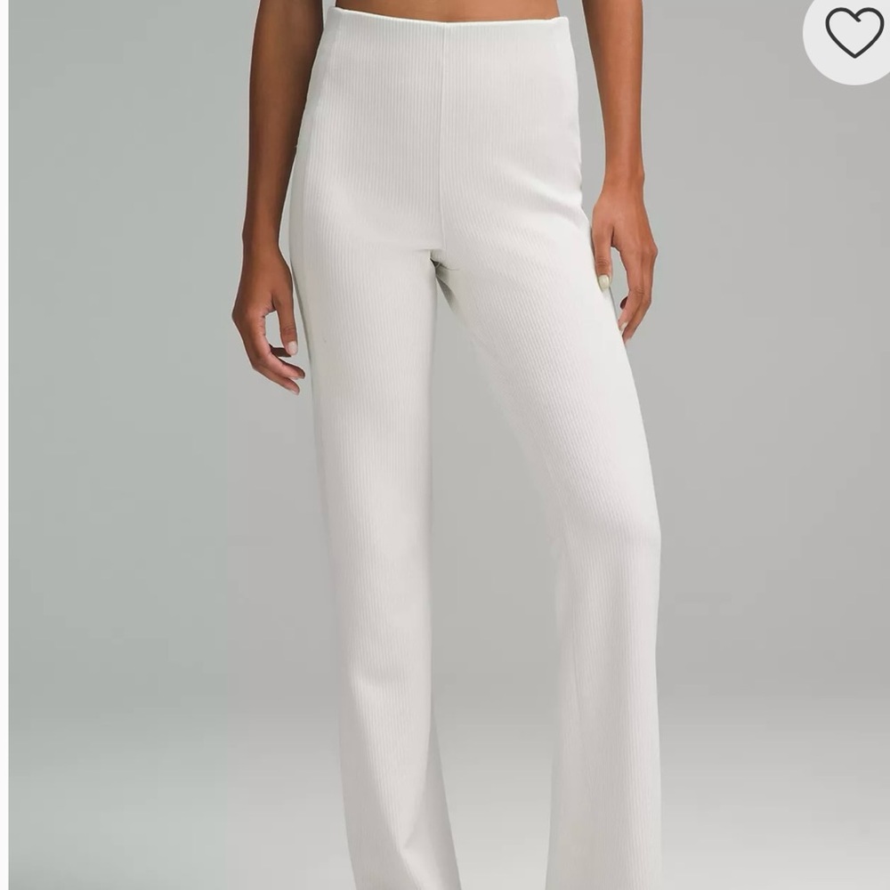 Lululemon Ribbed Softstreme Flared Pants